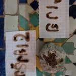 Our names in arabic | Photo taken by jaclyn m