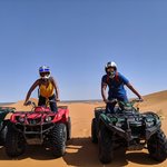 Quad Biking in the Desert | Photo taken by Jordan A