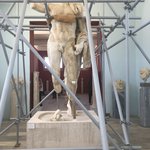 Delos Museum, these items were found and partially restored | Photo taken by Alexandra S
