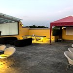 Roof top bar | Photo taken by Karyn R