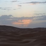 The beautiful sunrise in the Sahara | Photo taken by mirsini t