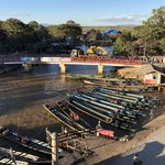 View to our hotel over the longtail boat “ bus stop “ | Photo taken by Gregory R