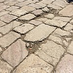 Tough Roman road stones | Photo taken by Mia F