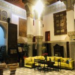 Palais de Fes, a riad where we went for an excellent dinner!  | Photo taken by Filipinas C