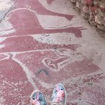 Waiting for the bus | Photo taken by Melody B