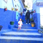 The blue city... | Photo taken by Ariel M