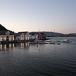 Kalvåg at night | Photo taken by Roberta R