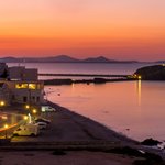 Naxos at dusk | Photo taken by David B
