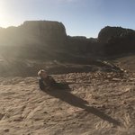 It was a hard walk | Photo taken by Nicole C