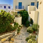 A pretty view of our hotel | Photo taken by Rebecca R