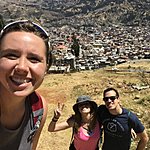 Our new friend Andy, met in the Andes! | Photo taken by Tiffany M