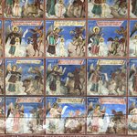 Holy paintings at Rila Monastery. | Photo taken by Alison C