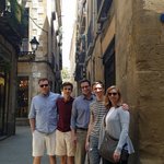 Quaint streets of the Gothic Quarter | Photo taken by Carol P