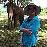 Elephant camp was quite an experience. | Photo taken by Rodney S