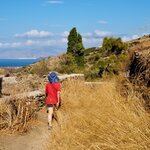 Along the Byzantine Footpath Near Lefkes, Paros | Photo taken by Tom B