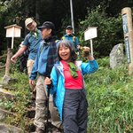 The trail end at Narai | Photo taken by Louise I