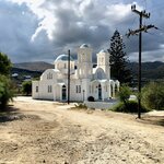 Paros: Church of the Holy Martyrs Raphael, Nicholas, Irene | Photo taken by Tom B