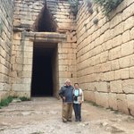 The Beehive Tomb at Mycenae | Photo taken by Vickie B
