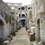 lower level of the Colosseum | Photo taken by Dean C