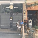 We walked in the neighborhoods near the Parthenon, sampling coffee and pastries, then moving on to  a delicious lunch. | Photo taken by Kris M