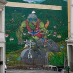 Troll Mural by a Brazilian - Norwegian Artist | Photo taken by Lisa S