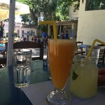 Refreshment after a morning of history. | Photo taken by Rogene G