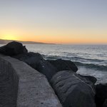 Sunset in Vina del Mar | Photo taken by Melody B