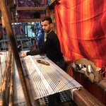 Weaving. Cotton, wool and agave silk. | Photo taken by Chris M