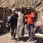 Shopping for clothe with our guide Lahsan | Photo taken by Alta P