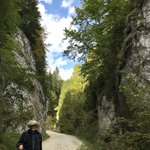 The canyon we came back down through  | Photo taken by Anne L