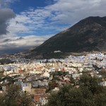 Panoramic view of Chefchaouen  | Photo taken by Alif Nadya Inniar R