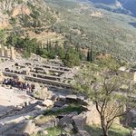 Overlooking Ancient Delphi | Photo taken by David C