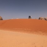 Wadi Rum sand dunes | Photo taken by sheldon k