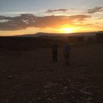 Sunset on Mars Valley, Atacama | Photo taken by Sheila S
