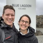 LB and Dubs at the Blue Lagoon in Iceland! | Photo taken by Michael W