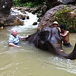 Water was a bit cold. | Photo taken by Rodney S