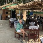 Annette taking it easy | Photo taken by Gregory R