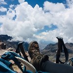 Basking in the glory of triumph | Photo taken by Matt M