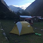 Camp for the night | Photo taken by Kristin M