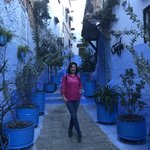 Outside the riad | Photo taken by Victoria M