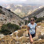 Trekking along the path onward and upward, it was sunny and beautiful! | Photo taken by Kris M