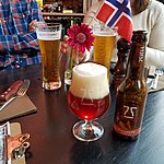 Beer and a Bite | Photo taken by Mark M