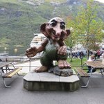 Geiranger troll | Photo taken by Mary K