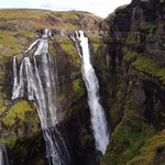 Glymur falls. My favourite hike from our trip. | Photo taken by Mathew B