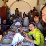 Local hospitality at Juan's house in Moray village | Photo taken by Elisa M