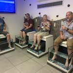 At the fish spa | Photo taken by David C