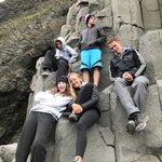 Reynisdrangar stone teeth | Photo taken by Jana P