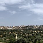 View of Agrigento from the Valley of the Temples  | Photo taken by ingrid B