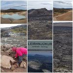 Leirhnjukur active lava field and emitting steam to warm up your hands | Photo taken by Judith M