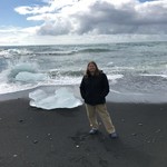 Diamond Beach is a short walk from the Jokulsarlon Glacier Lagoon boat trip area. | Photo taken by Joan F